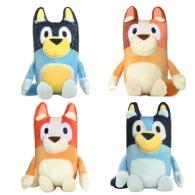 Bluey Bingo Anime Figure Plush Dolls Animation Peripheral Dog Dad Bandit And Mom Chilli 28CM Family Stuffed Toys Kids Gift